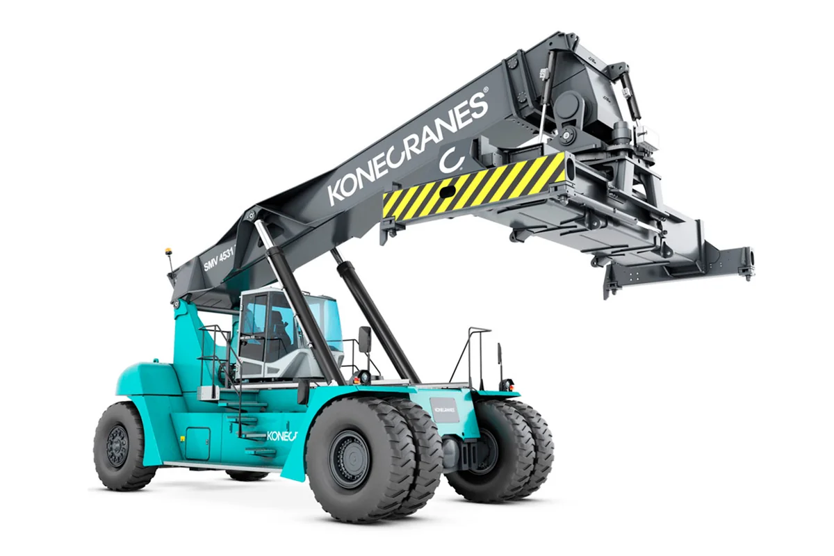 Equipamento Konecranes para movimentação de contêineres